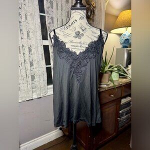 George Black Lace Embellished Camisole